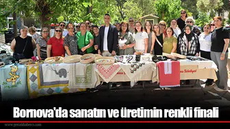 Bornova'da sanatın ve üretimin renkli finali