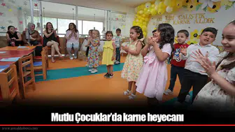 Mutlu Çocuklar’da karne heyecanı