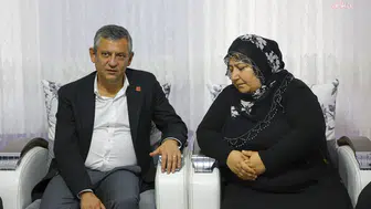 Özgür Özel, Kabaiş ailesini Diyarbakır'da ziyaret etti