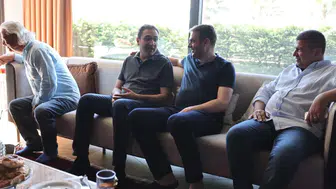 Çağatay Güç, ev hapsi verilen Onur Yiğit'i ziyaret ederek siyasi operasyonların son bulmasını istedi
