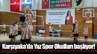 Karşıyaka'da Yaz Spor Okulları başlıyor!