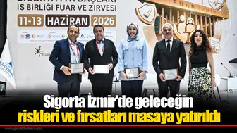 Sigorta İzmir'de geleceğin riskleri ve fırsatları masaya yatırıldı