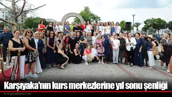 Karşıyaka'nın kurs merkezlerine yıl sonu şenliği