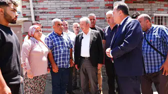 Başkan Dutlulu, Selden Etkilenen Vatandaşları Ziyaret Etti