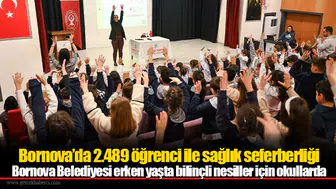 Bornova Belediyesi erken yaşta bilinçli nesiller için okullarda