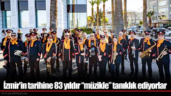 İzmir Büyükşehir Belediyesi Bandosu 83 yıl boyunca müzikle dolup taşan bir geleneği sürdürüyor