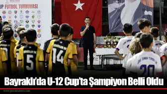 Bayraklı’da U-12 Cup’ta Şampiyon Belli Oldu