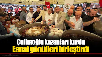 Çulhaoğlu kazanları kurdu... Esnaf gönülleri birleştirdi