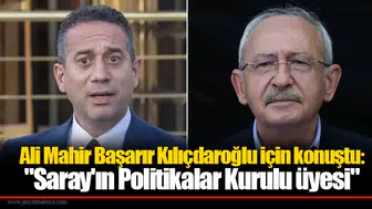 Ali Mahir Başarır Kılıçdaroğlu için konuştu: "Saray'ın Politikalar Kurulu üyesi"