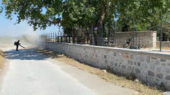 Manisa Büyükşehir’den Karacaahmet Türbesi’nde Hummalı Temizlik