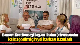 Bornova Kent Konseyi Hayvan Hakları Çalışma Grubu kalıcı çözüm için yol haritası hazırladı