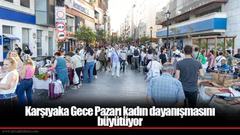 Karşıyaka'da Kadın Emeği Gece Pazarı, Üretici Kadınları Desteklemeye Devam Ediyor