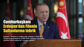 Cumhurbaşkanı Erdoğan ve Bahçeli'den Voleybol Takımımıza Kutlama Mesajı!