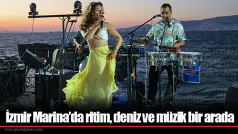 İzmir Marina’da ritim, deniz ve müzik bir arada
