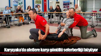 Karşıyaka’da afetlere karşı gönüllü seferberliği büyüyor