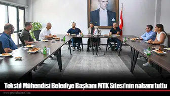 Tekstil Mühendisi Belediye Başkanı MTK Sitesi'nin nabzını tuttu