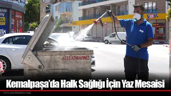 Kemalpaşa’da Halk Sağlığı İçin Yaz Mesaisi