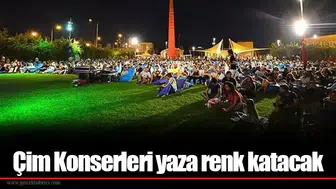 Çim Konserleri yaza renk katacak