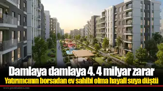 Damla Kent sertifikası borsada yüzde 19 geriledi ve 4.4 milyar lira kaybettirdi