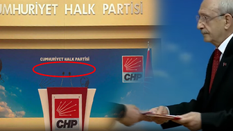 Kılıçdaroğlu'nun konuştuğu salonda dikkat çeken değişiklik