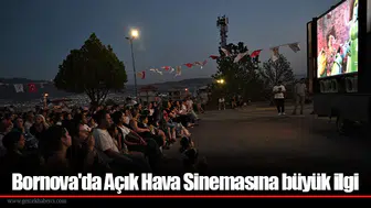 Bornova'da Açık Hava Sinemasına büyük ilgi