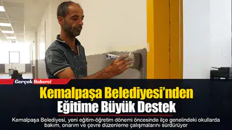 Kemalpaşa Belediyesi’nden Eğitime Büyük Destek