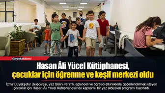 Hasan Âli Yücel Kütüphanesi, çocuklar için öğrenme ve keşif merkezi oldu