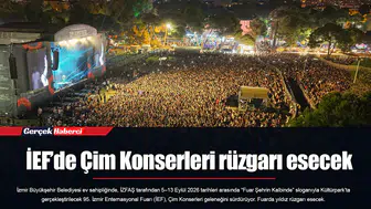 İEF’de Çim Konserleri rüzgarı esecek