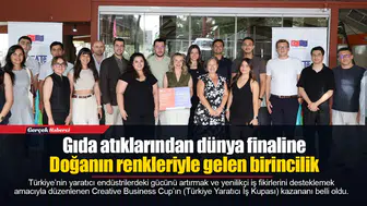 Gıda atıklarından dünya finaline... Doğanın renkleriyle gelen birincilik