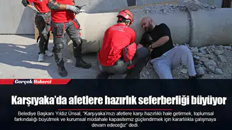 Karşıyaka’da afetlere hazırlık seferberliği büyüyor