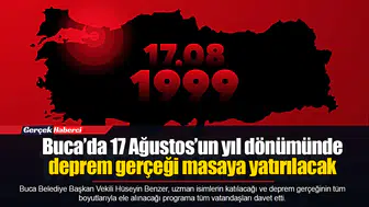 Buca’da 17 Ağustos’un yıl dönümünde deprem gerçeği masaya yatırılacak