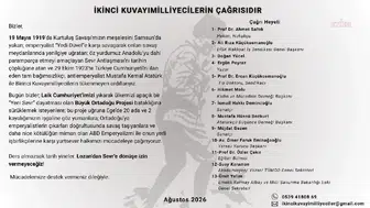 Aydın ve sanatçılardan ‘İkinci Kuvayımilliyeciler’ adıyla antiemperyalist mücadele çağrısı
