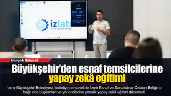 Büyükşehir’den esnaf temsilcilerine yapay zekâ eğitimi