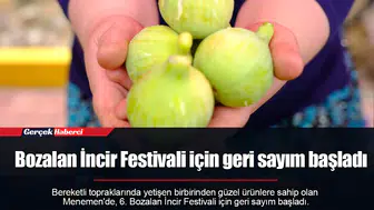 Bozalan İncir Festivali için geri sayım başladı