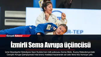 İzmirli Sema Avrupa üçüncüsü