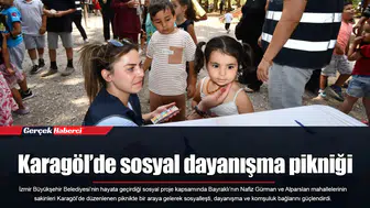 Karagöl’de sosyal dayanışma pikniği