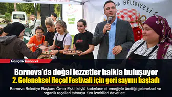Bornova’da doğal lezzetler halkla buluşuyor