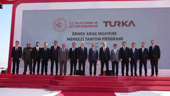 Turka yeni nesil araç muayene merkezini tanıttı