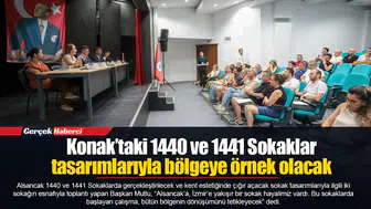 Konak’taki 1440 ve 1441 Sokaklar tasarımlarıyla bölgeye örnek olacak