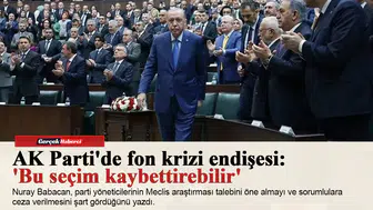 AK Parti'de fon krizi endişesi: 'Bu seçim kaybettirebilir'