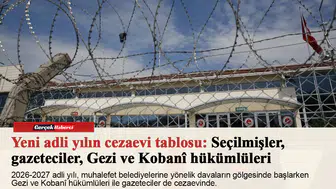 Yeni adli yılın cezaevi tablosu: Seçilmişler, gazeteciler, Gezi ve Kobanî hükümlüleri