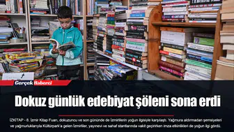 Dokuz günlük edebiyat şöleni sona erdi
