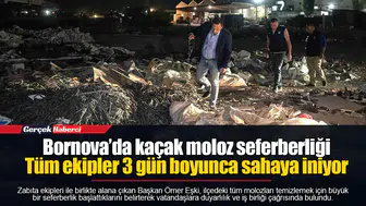 Bornova’da kaçak moloz seferberliği...  Tüm ekipler 3 gün boyunca sahaya iniyor