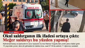 Okul saldırganın ilk ifadesi ortaya çıktı: Meğer saldırıyı bu yüzden yapmış!