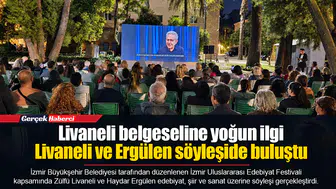 Livaneli belgeseline yoğun ilgi... Livaneli ve Ergülen söyleşide buluştu