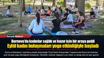 Bornova'da kadınlar sağlık ve huzur için bir araya geldi