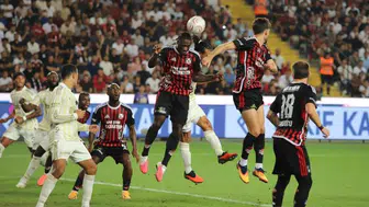 Gaziantep FK ile Fenerbahçe golsüz berabere kaldı
