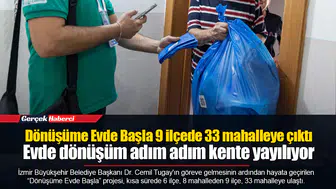 Dönüşüme Evde Başla 9 ilçede 33 mahalleye çıktı