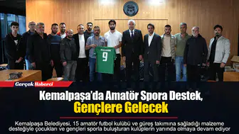 Kemalpaşa’da Amatör Spora Destek, Gençlere Gelecek