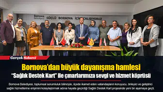 Bornova’dan büyük dayanışma hamlesi  “Sağlık Destek Kart” ile çınarlarımıza sevgi ve hizmet köprüsü